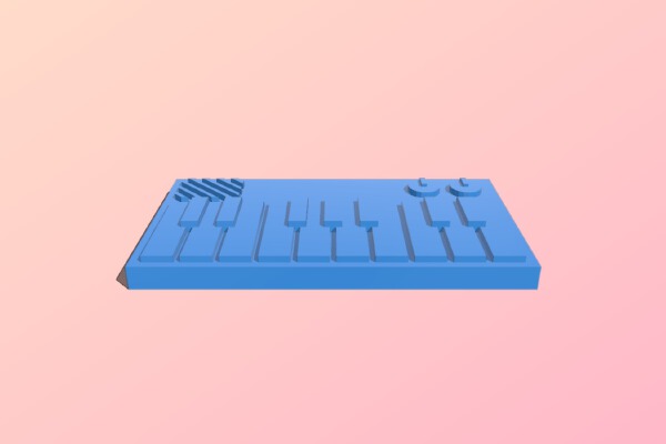 Toy Synth Model | 3d print model