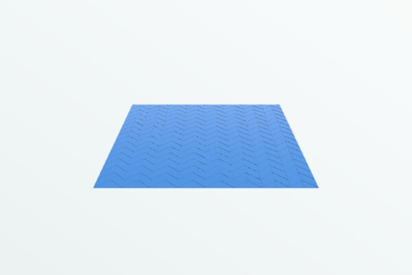 Origami Miura Map Fold | 3d print model