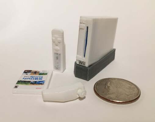 Mini Nintendo Wii | 3d print model