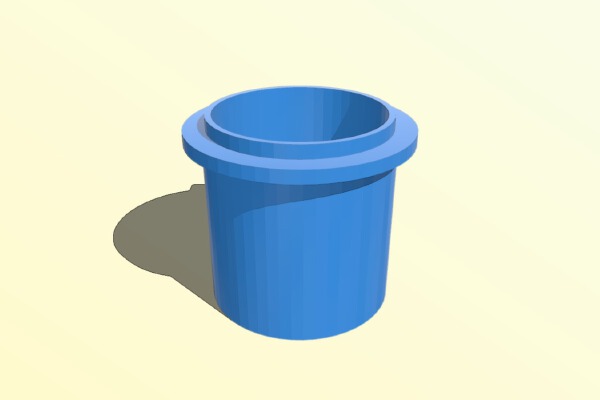 54mm Dosing cup for Breville Barista Express | 3d print model