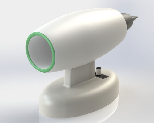 deskjet battery powered desktop fan | 3d print model