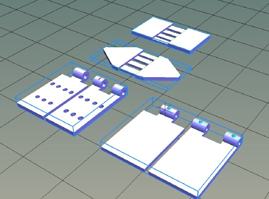 Free hinges for rc planes, 3dlabprint compatible | 3d print model