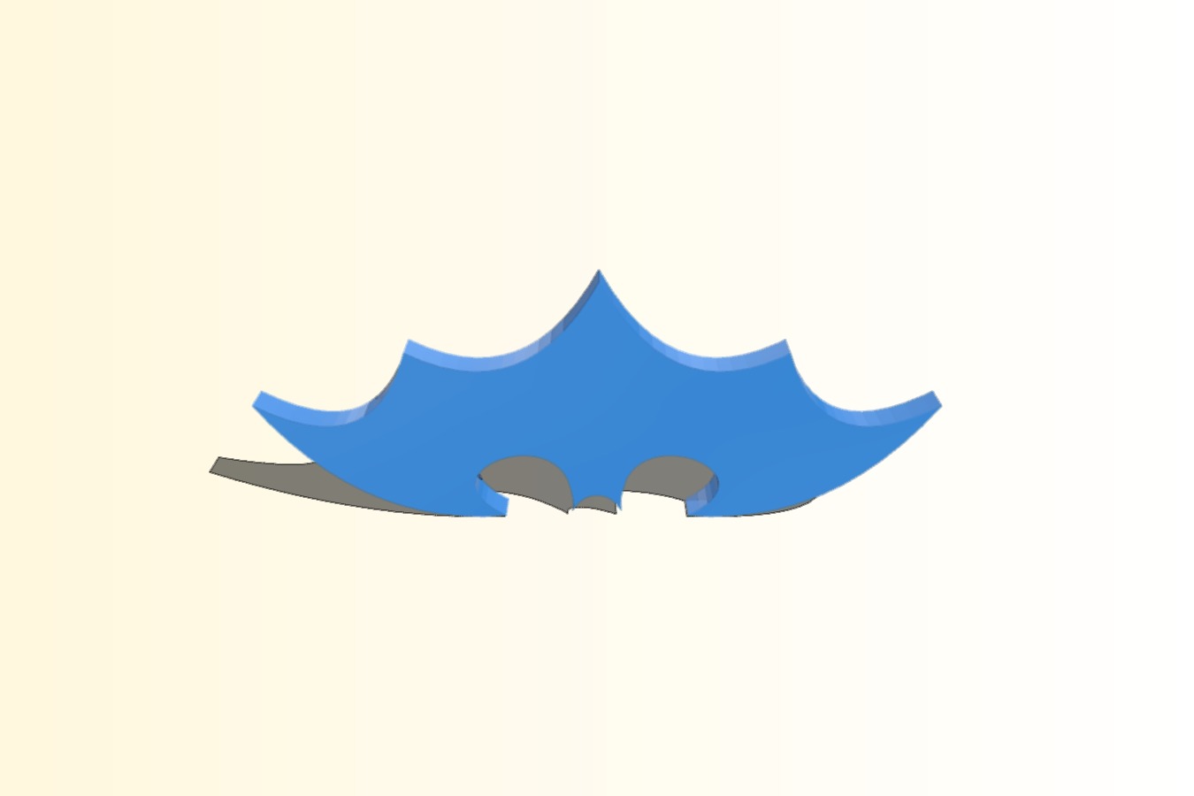 Batman Logo 3D