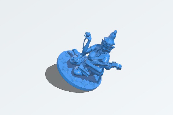 Saraswati, goddess of learning | 3d print model