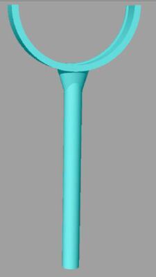 Lens Holder D-56 mm, T-10 mm | 3d print model