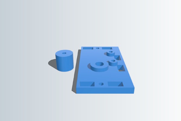 X-Axis Idler Support Bracket for Thing-O-Matic | 3d print model