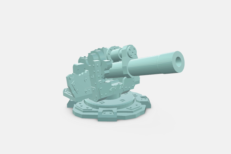 40k warhammer Grot Cannon