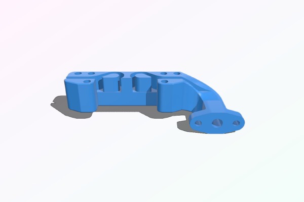 BLTouch ANET A8 Belt Mount remix | 3d print model