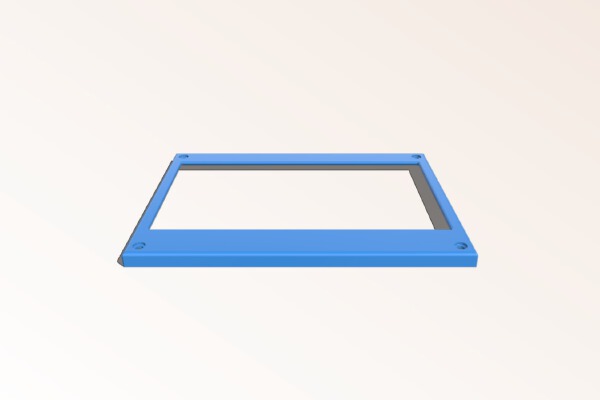 7 Inch Touchscreen display case | 3d print model