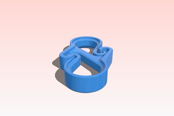 Small S-hook Clip, double ended Carabiner style | 3d print model