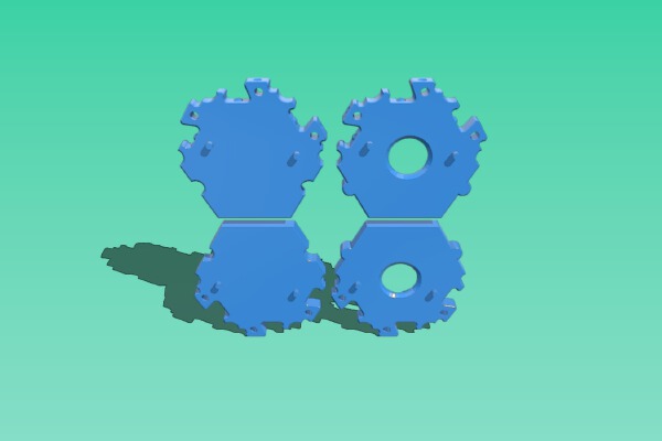 Hex Board Game | 3d print model