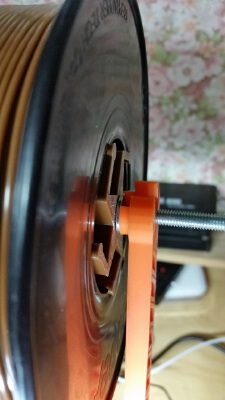 [Superseded] Quick removable Spool Holder for Prusa i3 | 3d print model