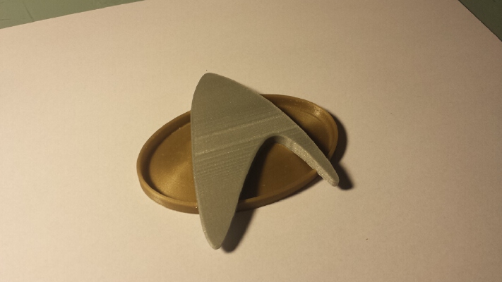 Star Trek Communicator Badge | 3d print model
