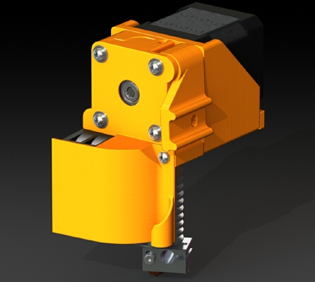 SquareBOT extruder (cheap version) | 3d print model