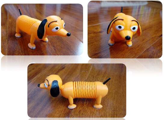 Slinky dog | 3d print model