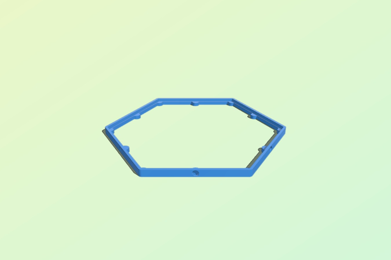 Magnetic Hex Tile Holder for Eclipse