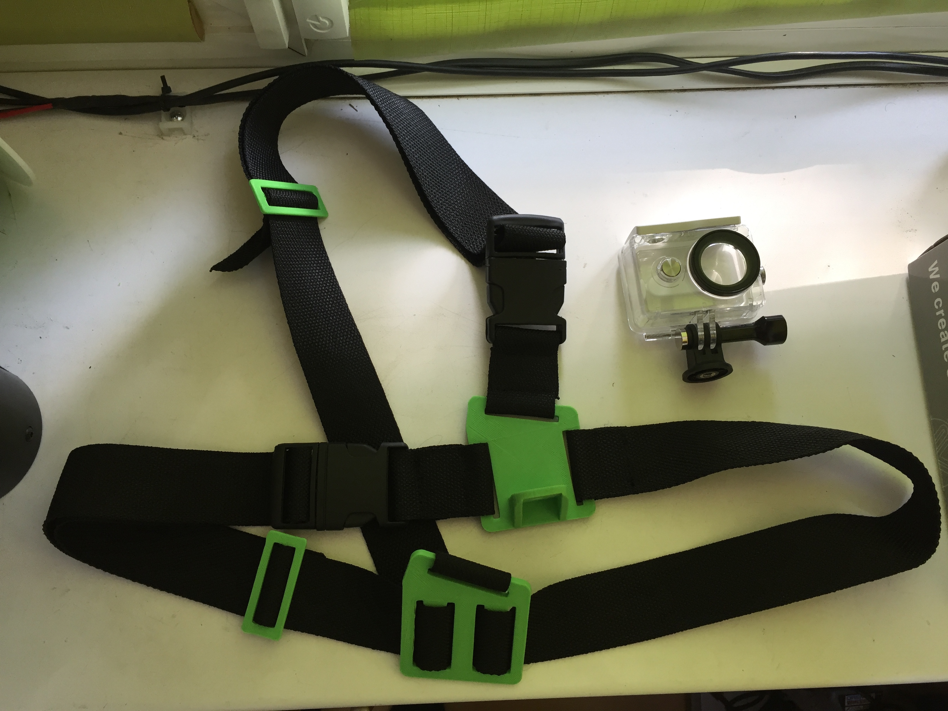 Action cam chest holder