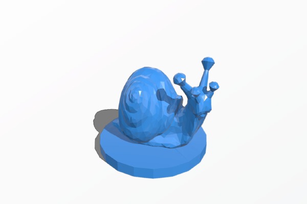 Emerald Flail Snail Monster for Tabletop Games | 3d print model