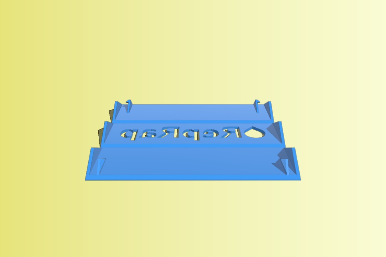 BilbyCNC Printober 2012 Customisable name plate
