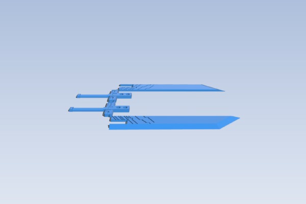 Buster Sword from FF7 | 3d print model