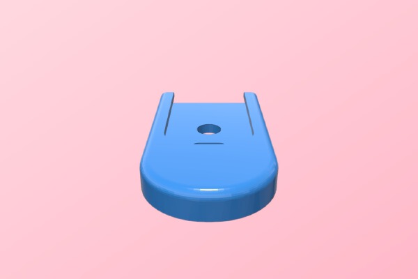 Glock magazine heel release (long version) | 3d print model