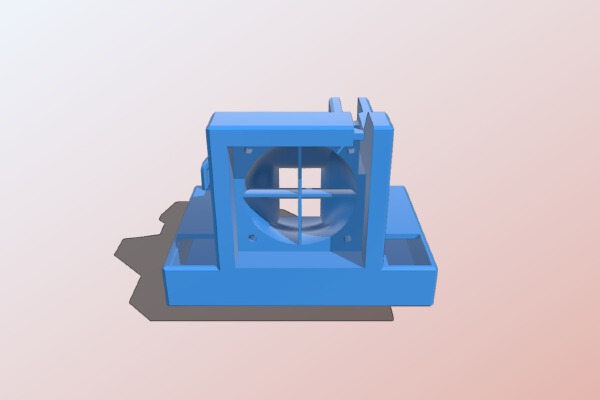 Satsana Ender 5 Dual 5015 Fan - Remix | 3d print model