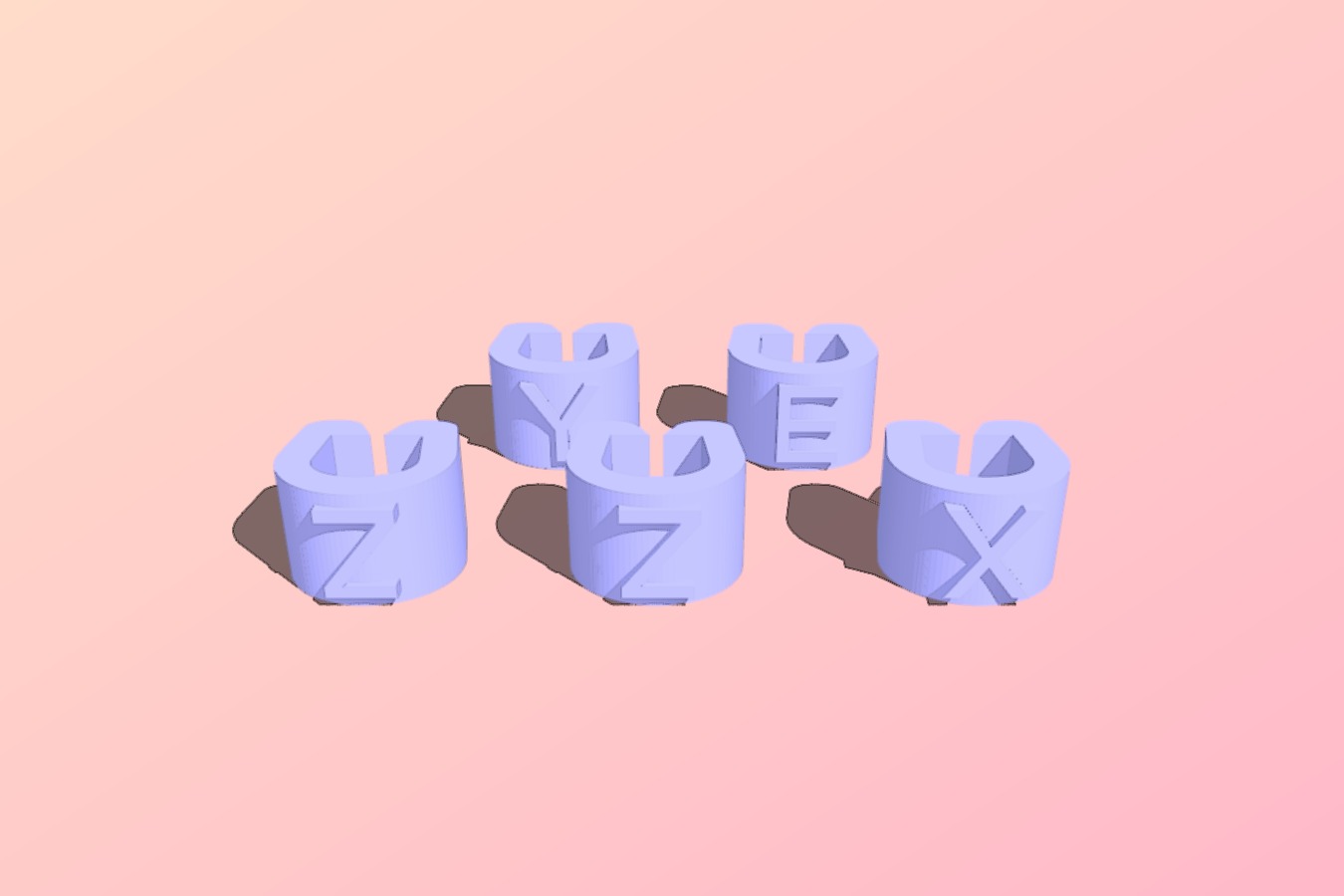 Multimaterial Cable Clips