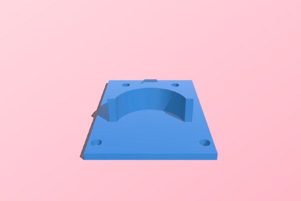1_2" PVC Pipe Bracket for Filament Storage Solution | 3d print model