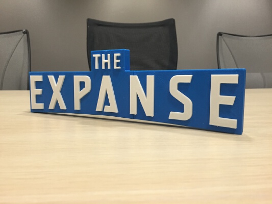 The Expanse – Main Title Logo | 3d print model