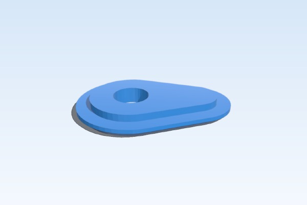 Yamaha Turn Signal Adapter | 3d print model