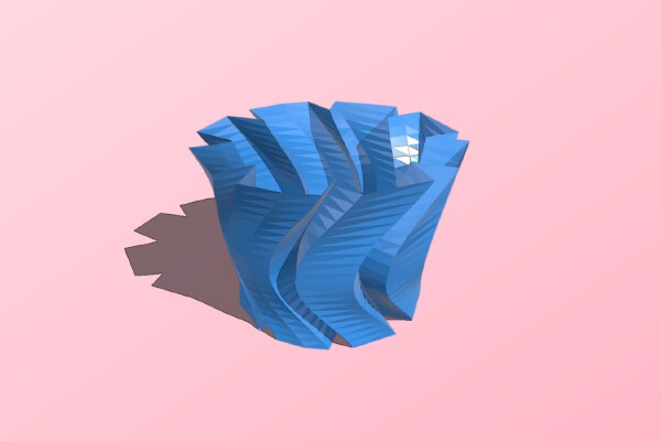 A Flower Bowl | 3d print model
