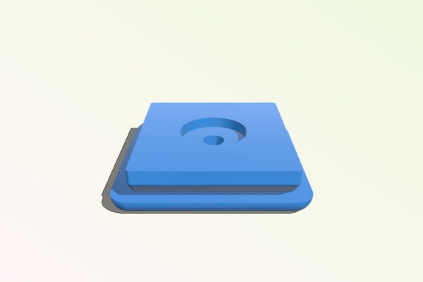 Soporte a tripode de camara o videocamara | 3d print model