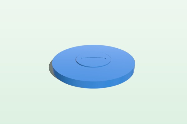 Wheel cover for plastic tamiya semi rear wheels | 3d print model