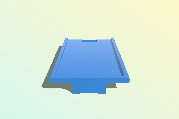 ID Badge and RSA Key Holder | 3d print model