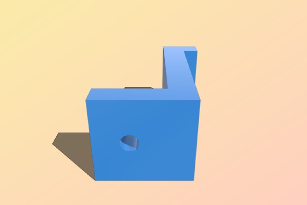 2020 extrusions - base plate clamp | 3d print model