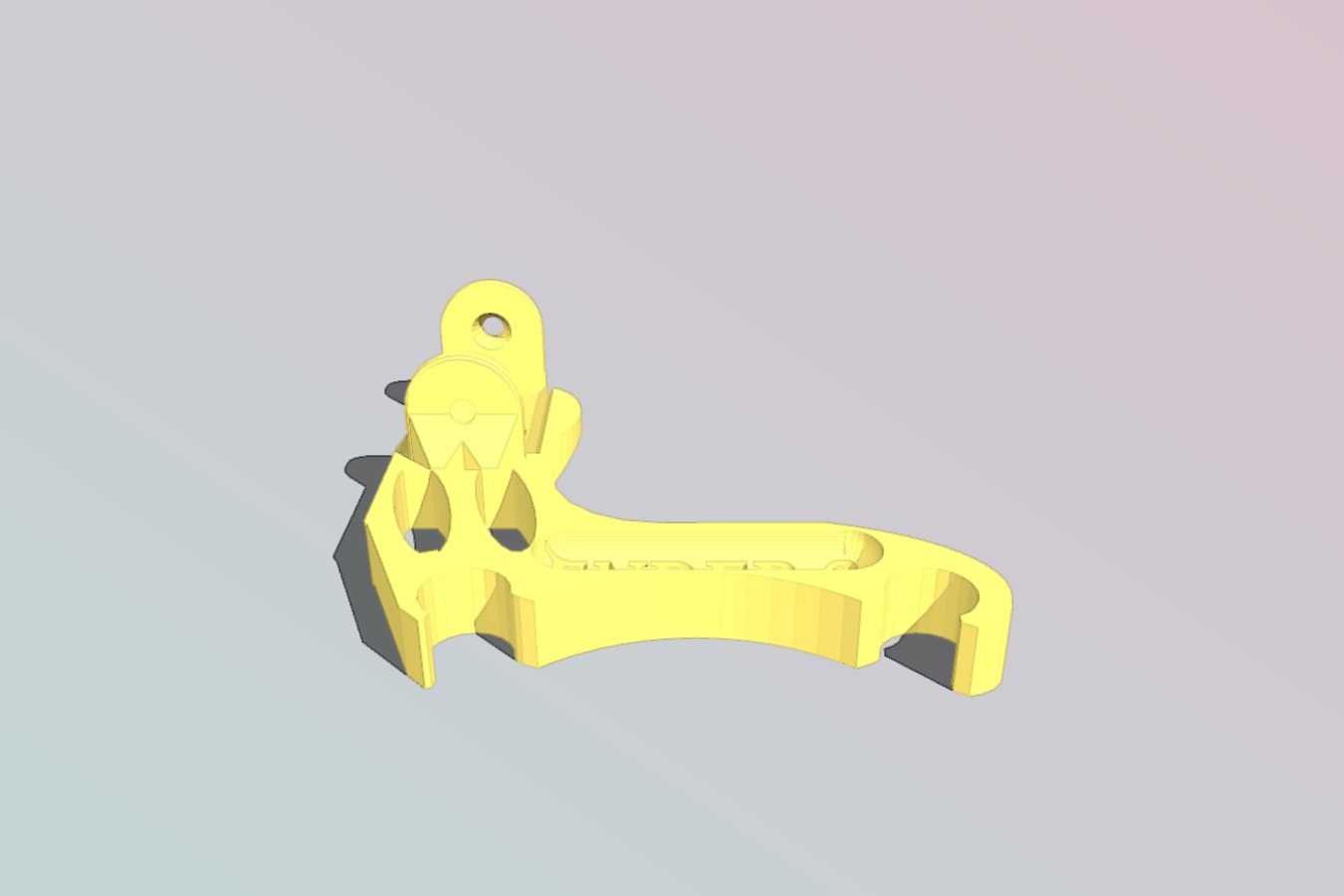Ender 3 Hot End Bracket (remixed)