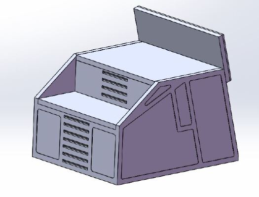 Subway Entrance - Sci-Fi | 3d print model