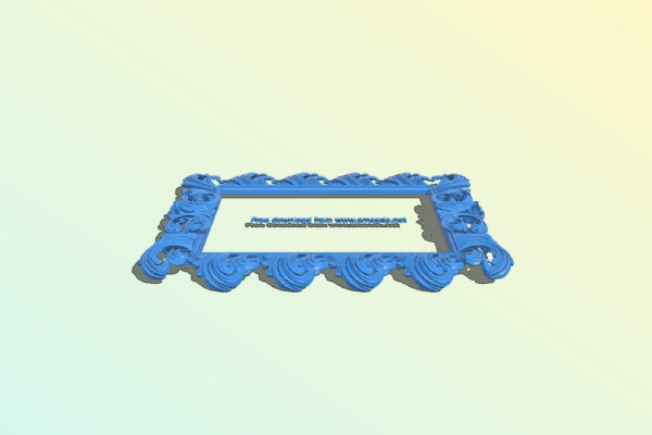 Picture frame or mirror | 3d print model