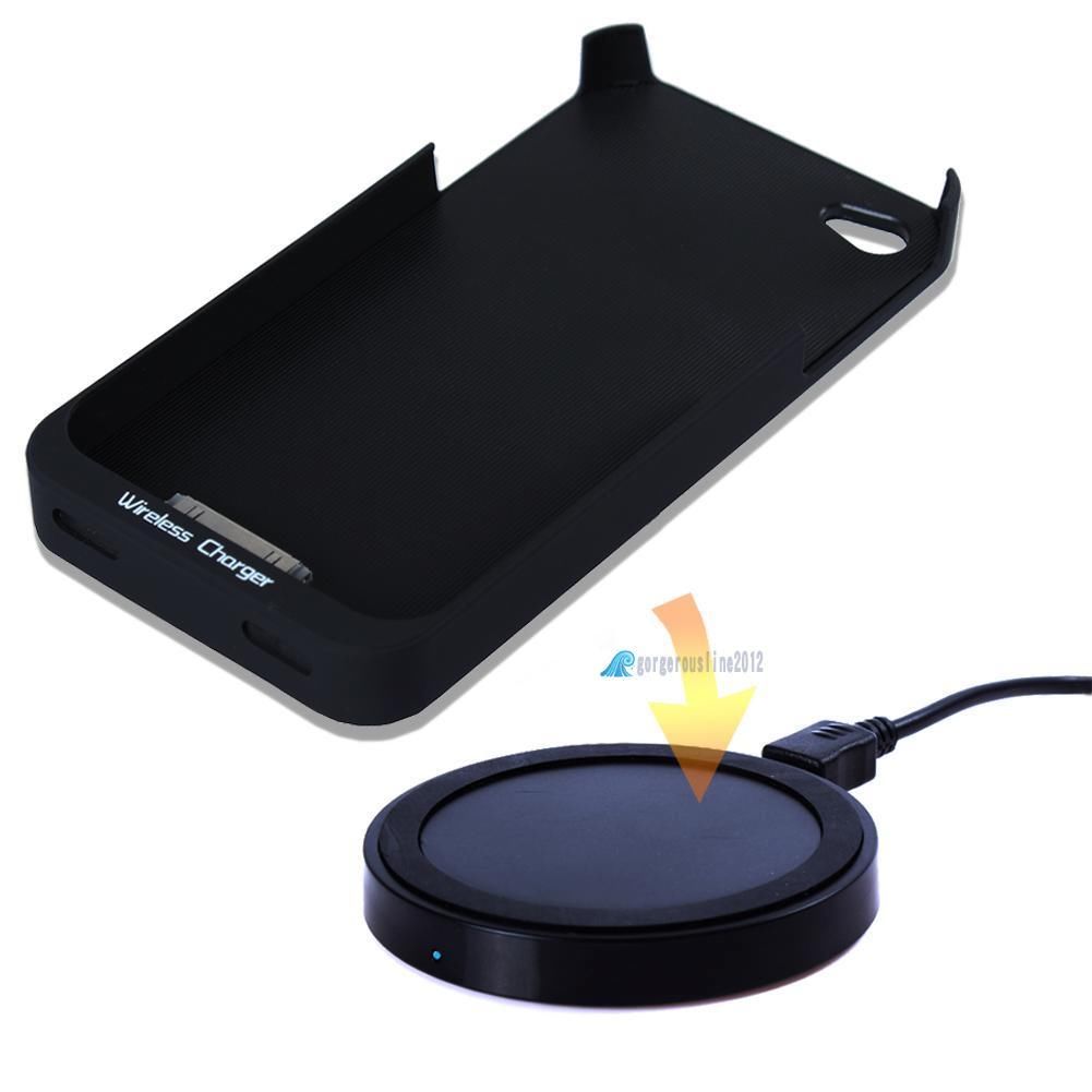 Iphone4s Qi Wireless Charging Angled Holder