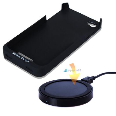Iphone4s Qi Wireless Charging Angled Holder | 3d print model