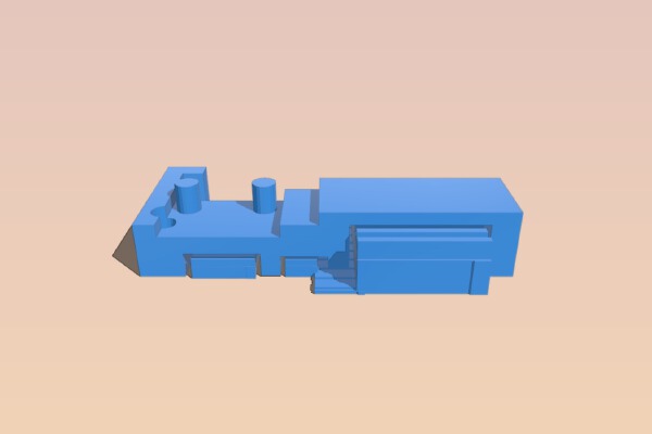 USB support for daftmike's NES | 3d print model