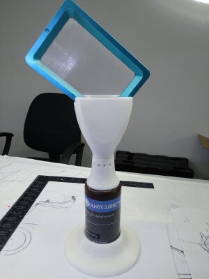 Resin Drainer for Anycubic Photon VAT for anycubic 500 and 250 bottle | 3d print model