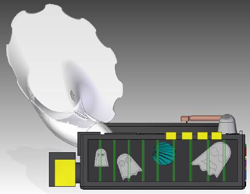 Ghostlybuster bag record player | 3d print model