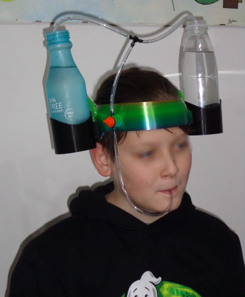 Casco porta lattine, regalo divertente - Can holder helmet, funny present