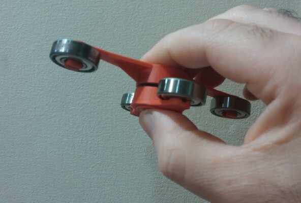 Double Simple Fidget Spinner | 3d print model