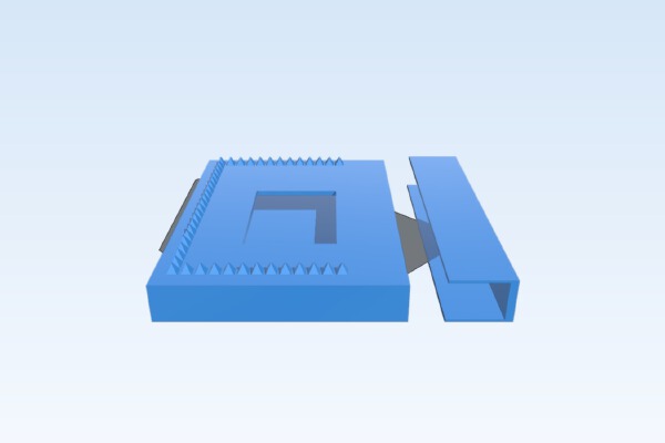 complete book cover gift | 3d print model