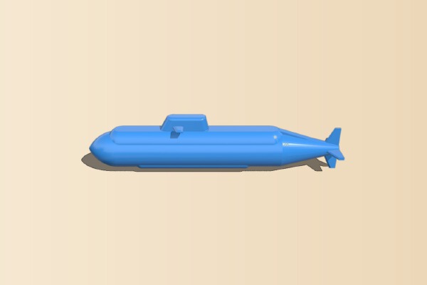 Submarine | 3d print model