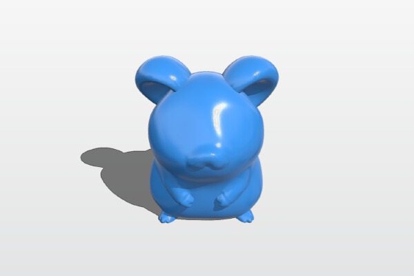 Hamtaro Hamster | 3d print model