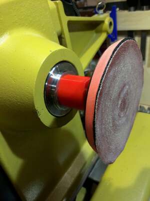 Woodturning: Sanding_pad_adaptor | 3d print model