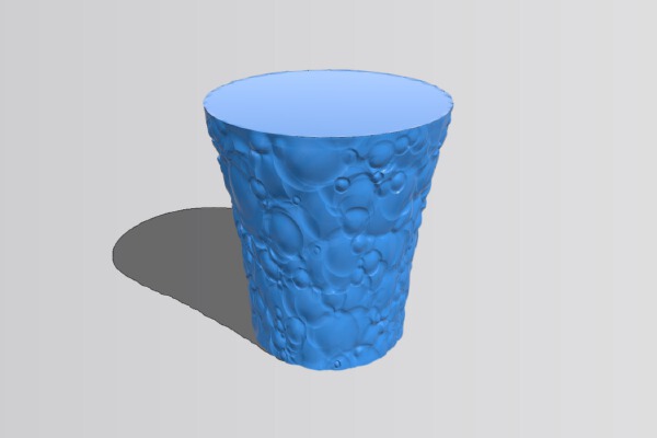Weekly cup 28, space... | 3d print model